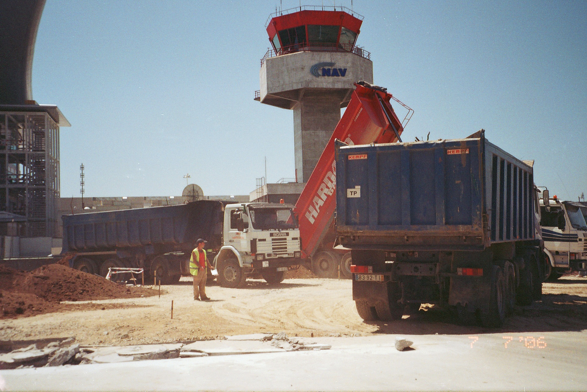 History – the JAF fleet on an airport expansion site