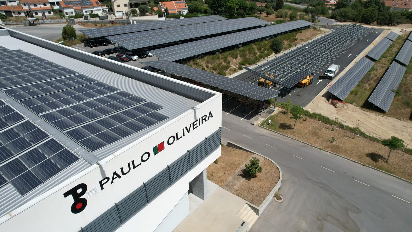 Photovoltaic installation — Paulo de Oliveira, S.A., Covilhã (1)