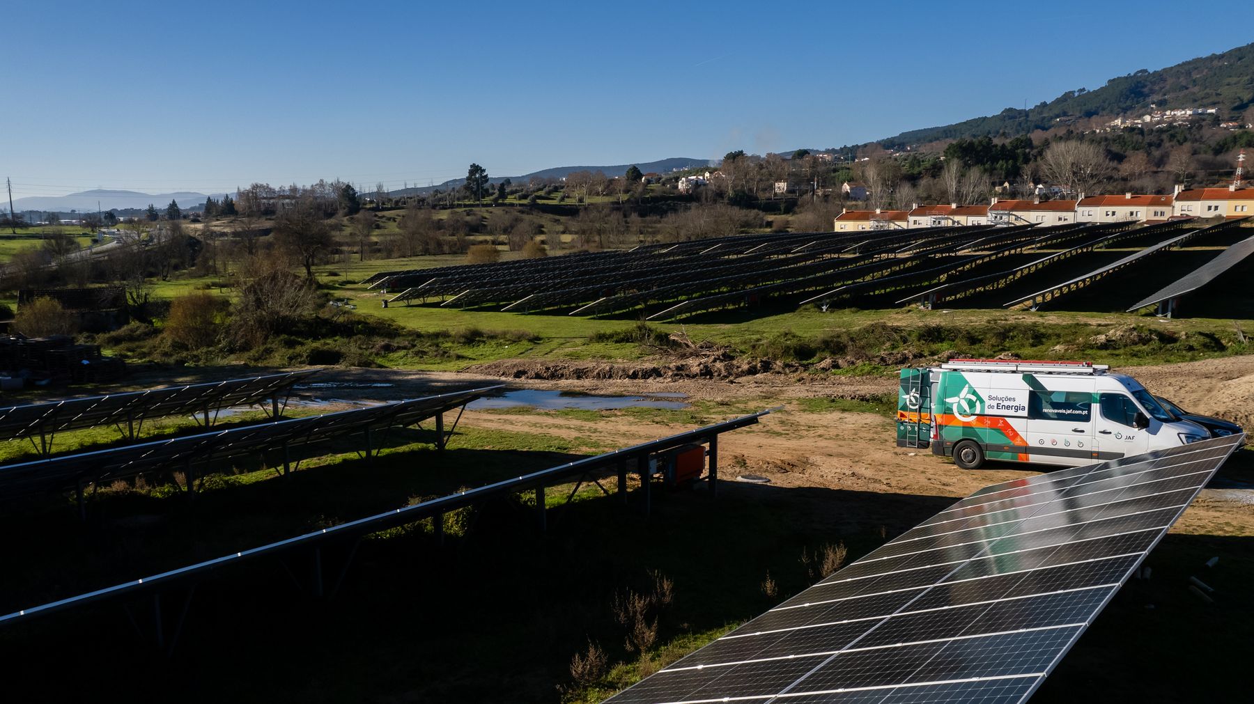 Parque solar – operação JAF Renováveis